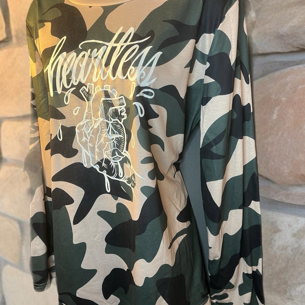 Camouflage Long Sleeve Tee